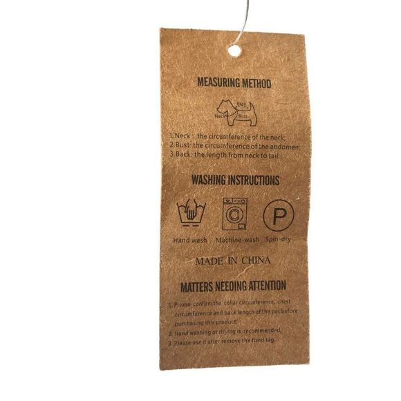 Never Used Extra Small Dog Winter puffy Jacket! Tag removed. Zip up. - Picture 7 of 8